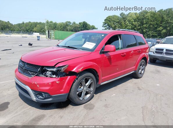 3C4PDDGG1GT108492 2016 DODGE JOURNEY Red Przód lewy