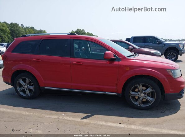 3C4PDDGG1GT108492 2016 DODGE JOURNEY Red Widok wnętrza z tyłu