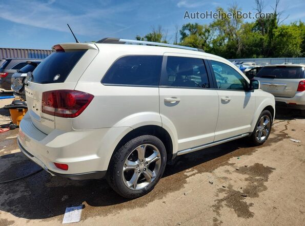 3C4PDDGG1GT189977 2016 DODGE JOURNEY White Задня права чверть
