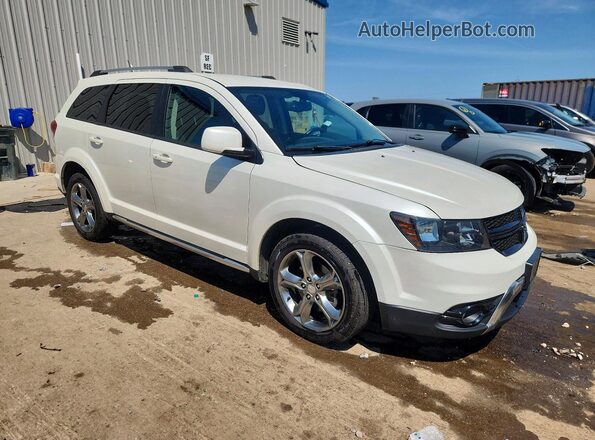 3C4PDDGG1GT189977 2016 DODGE JOURNEY White Передня права чверть