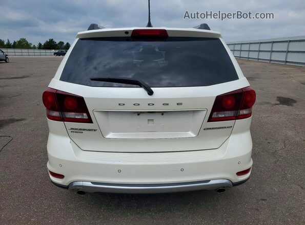 3C4PDDGG2HT549100 2017 DODGE JOURNEY Белый Вид сзади