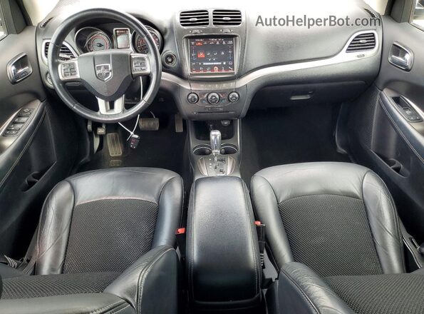 3C4PDDGG2HT549100 2017 DODGE JOURNEY Белый Вид панели приборов