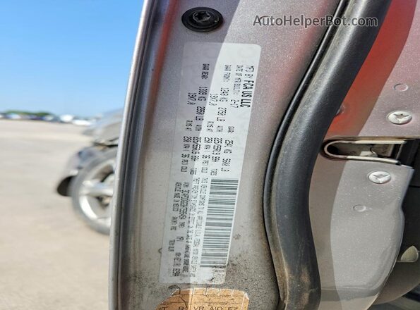 3C4PDDGG3HT595454 2017 DODGE JOURNEY Silver VIN კოდის სტიკერის ხედი