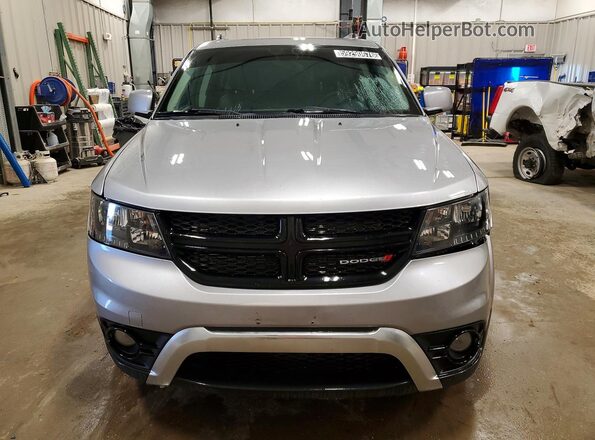 3C4PDDGG3JT386883 2018 DODGE JOURNEY Silver წინა ხედი