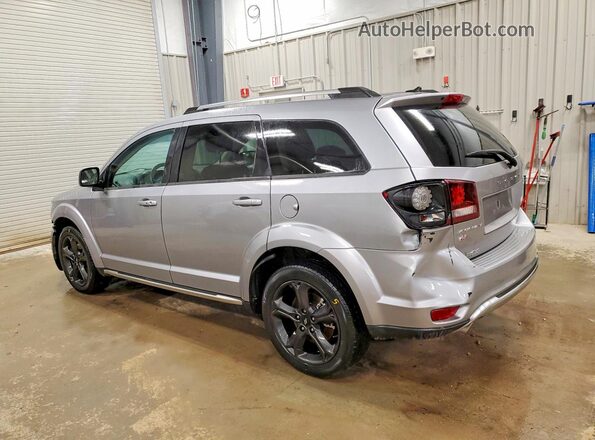 3C4PDDGG3JT386883 2018 DODGE JOURNEY Silver უკანა მარცხენა