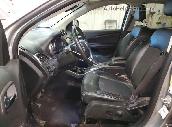 3C4PDDGG3JT386883 2018 DODGE JOURNEY Silver წინა სალონის ხედი