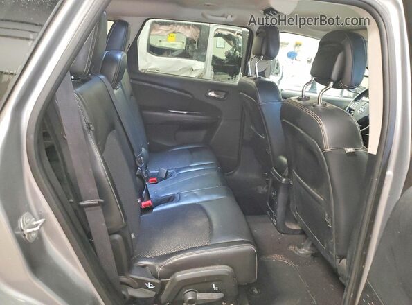3C4PDDGG3JT386883 2018 DODGE JOURNEY Silver უკანა სალონის ხედი