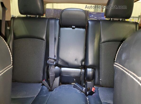 3C4PDDGG3JT386883 2018 DODGE JOURNEY Silver უკანა სავარძლების ხედი