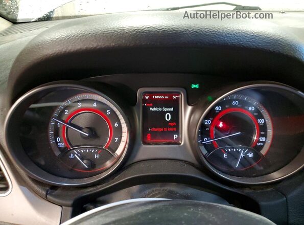 3C4PDDGG3JT386883 2018 DODGE JOURNEY Silver ხელსაწყოთა პანელის ხედი