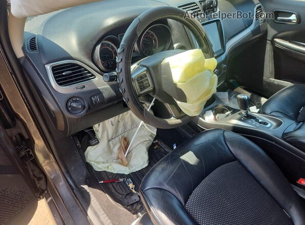 3C4PDDGG3JT430302 2018 DODGE JOURNEY Charcoal წინა პანელის ხედი