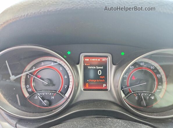 3C4PDDGG3JT430302 2018 DODGE JOURNEY Charcoal ხელსაწყოთა პანელის ხედი