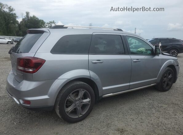 3C4PDDGG4JT197174 2018 DODGE JOURNEY Silver Tył prawy