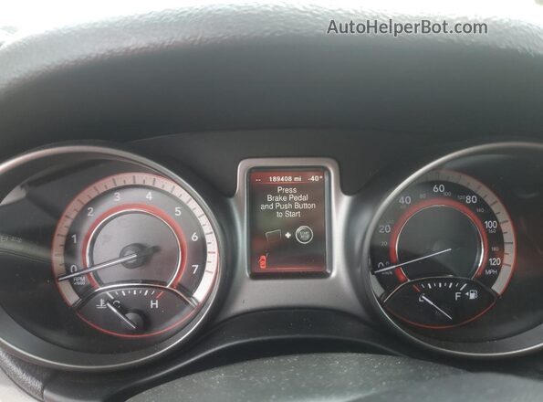3C4PDDGG4JT197174 2018 DODGE JOURNEY Silver Widok zestawu wskaźników