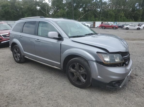 3C4PDDGG4JT197174 2018 DODGE JOURNEY Silver Przód prawy