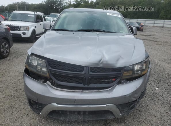 3C4PDDGG4JT197174 2018 DODGE JOURNEY Silver Widok z przodu