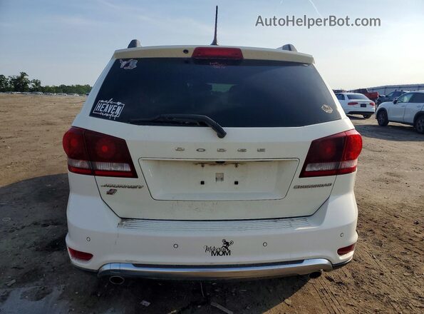 3C4PDDGG4JT278627 2018 DODGE JOURNEY White Հետևի տեսք