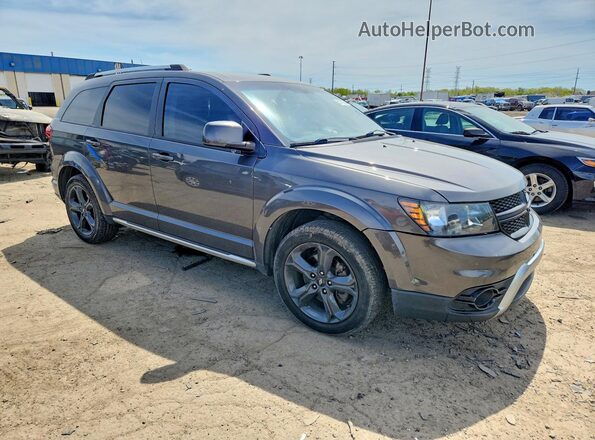 3C4PDDGG4JT386813 2018 DODGE JOURNEY Gray წინა მარჯვენა