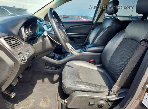 3C4PDDGG4JT386813 2018 DODGE JOURNEY Gray წინა სალონის ხედი