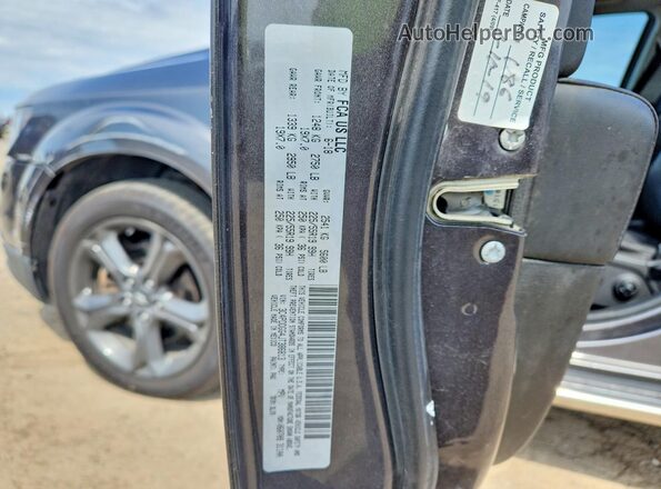 3C4PDDGG4JT386813 2018 DODGE JOURNEY Gray VIN კოდის სტიკერის ხედი