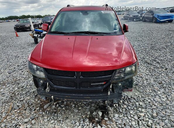 3C4PDDGG4JT499547 2018 DODGE JOURNEY Red Vista frontal