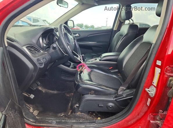 3C4PDDGG4JT499547 2018 DODGE JOURNEY Red Vista interior delantera