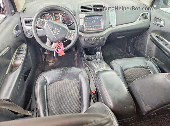 3C4PDDGG4JT499547 2018 DODGE JOURNEY Red Vista del salpicadero