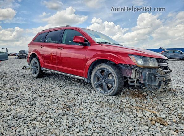 3C4PDDGG4JT499547 2018 DODGE JOURNEY Red Delantero derecho