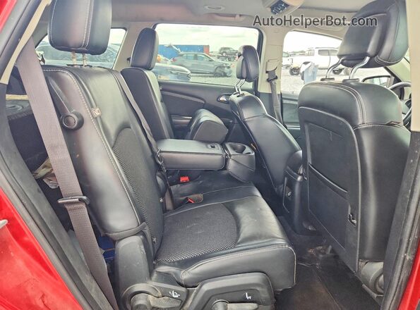 3C4PDDGG4JT499547 2018 DODGE JOURNEY Red Vista interior trasera
