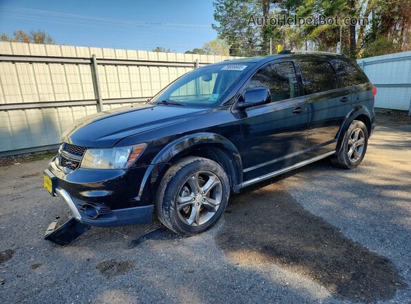 3C4PDDGG5HT578297 2017 DODGE JOURNEY Black Հետևի ձախ