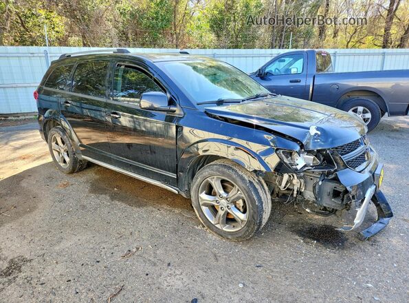 3C4PDDGG5HT578297 2017 DODGE JOURNEY Black Հետևի նստատեղերի տեսք