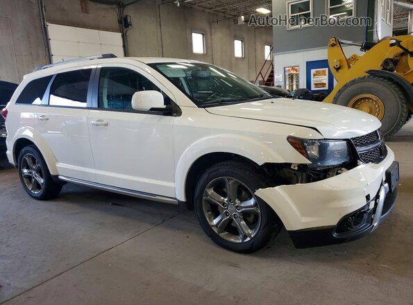 3C4PDDGG6GT227879 2016 DODGE JOURNEY White Delantero derecho