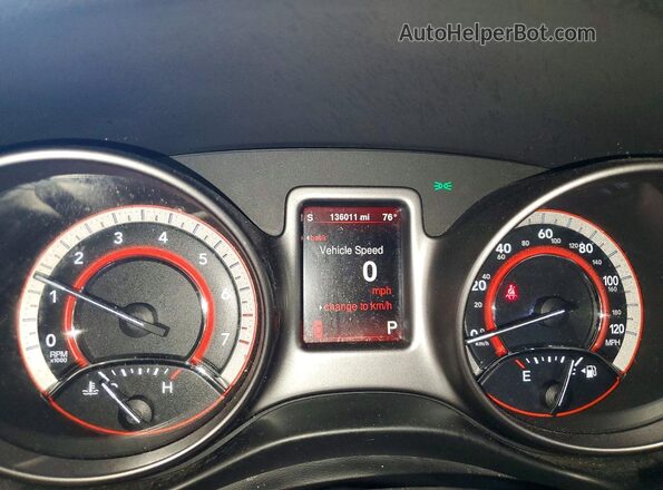 3C4PDDGG6GT227879 2016 DODGE JOURNEY White Vista del cuadro de instrumentos