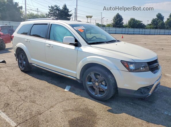 3C4PDDGG6KT702178 2019 DODGE JOURNEY White Delantero derecho