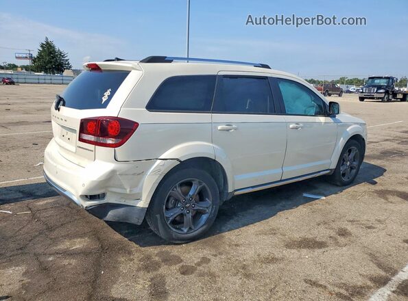 3C4PDDGG6KT702178 2019 DODGE JOURNEY White Trasero derecho