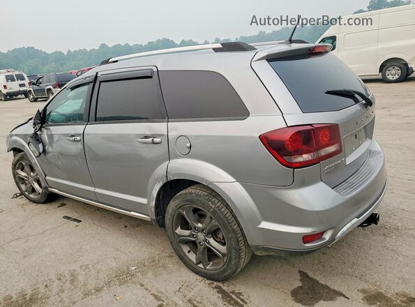 3C4PDDGG7HT579760 2017 DODGE JOURNEY Silver Trasero izquierdo