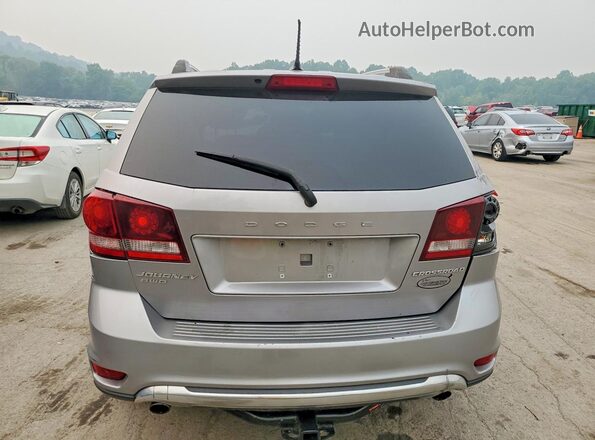 3C4PDDGG7HT579760 2017 DODGE JOURNEY Silver Vista trasera