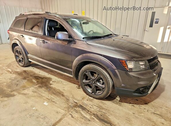 3C4PDDGG7JT386613 2018 DODGE JOURNEY Gray Przód prawy