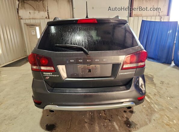 3C4PDDGG7JT386613 2018 DODGE JOURNEY Gray Widok z tyłu