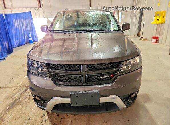 3C4PDDGG7JT386613 2018 DODGE JOURNEY Gray Widok z przodu
