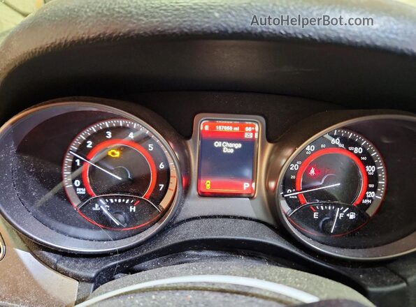 3C4PDDGG7JT386613 2018 DODGE JOURNEY Gray Widok zestawu wskaźników