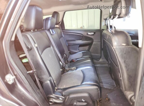 3C4PDDGG7JT386613 2018 DODGE JOURNEY Gray Widok wnętrza z tyłu