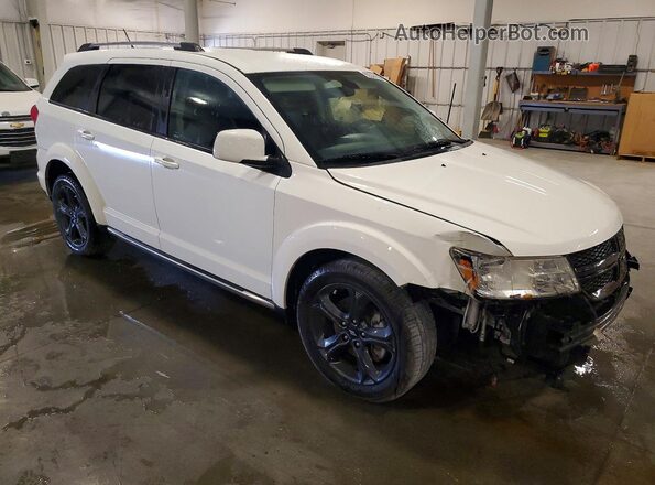 3C4PDDGG7JT387941 2018 DODGE JOURNEY White Передня права чверть