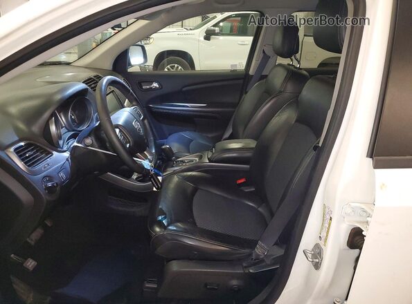 3C4PDDGG7JT387941 2018 DODGE JOURNEY White Вид салону спереду