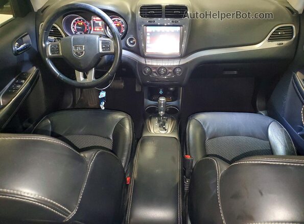3C4PDDGG7JT387941 2018 DODGE JOURNEY White Вид панелі приладів