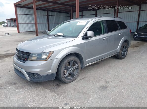 3C4PDDGG7JT504272 2018 DODGE JOURNEY Silver Передня ліва чверть