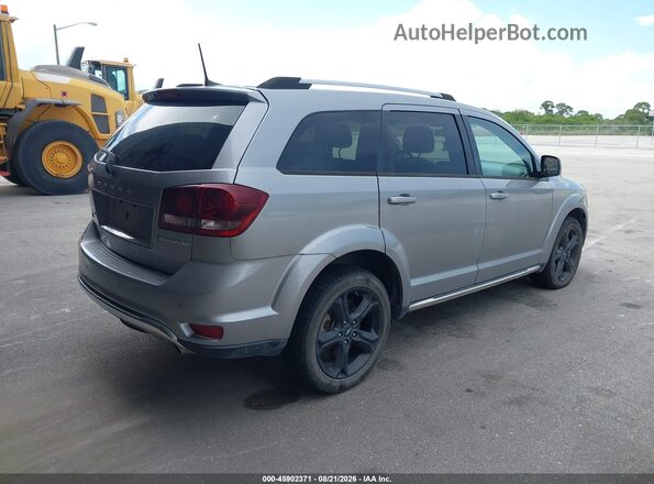 3C4PDDGG7JT504272 2018 DODGE JOURNEY Silver Задня права чверть