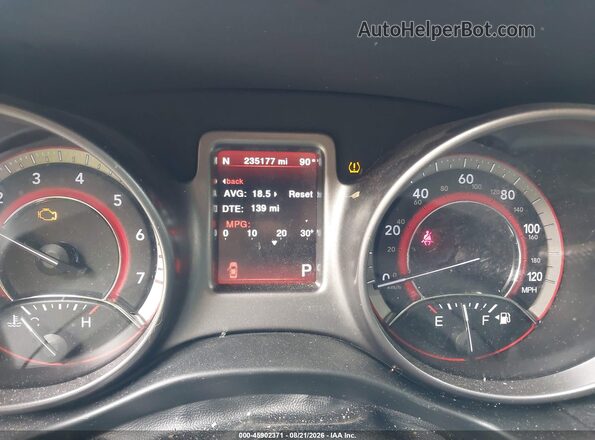 3C4PDDGG7JT504272 2018 DODGE JOURNEY Silver Вид задніх сидінь