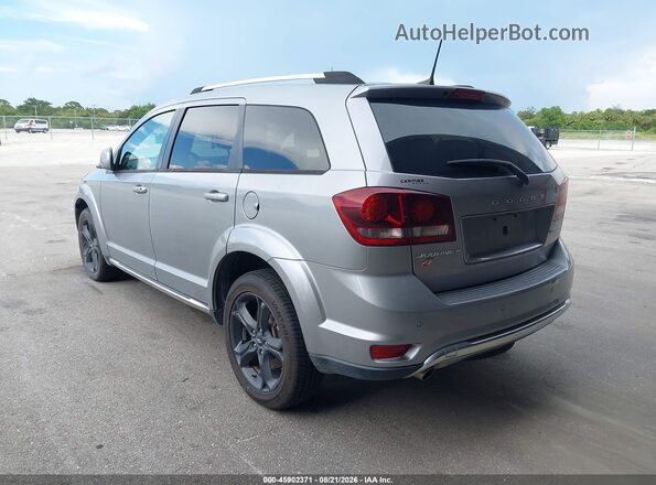3C4PDDGG7JT504272 2018 DODGE JOURNEY Silver Задня ліва чверть