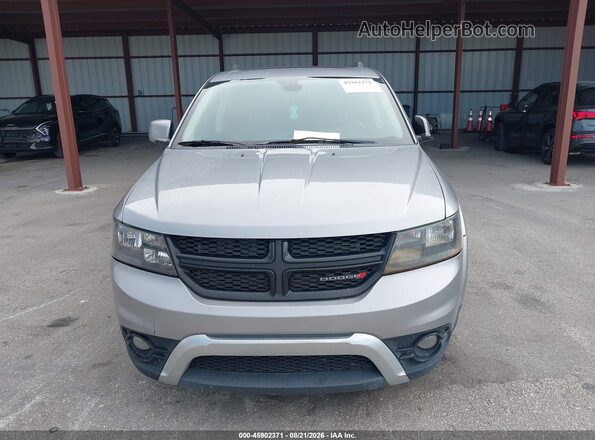 3C4PDDGG7JT504272 2018 DODGE JOURNEY Silver Вид спереду