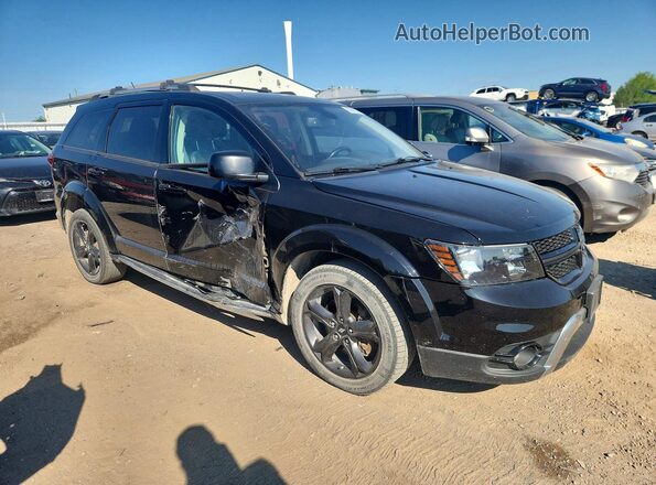 3C4PDDGG8JT257733 2018 DODGE JOURNEY Black Front right